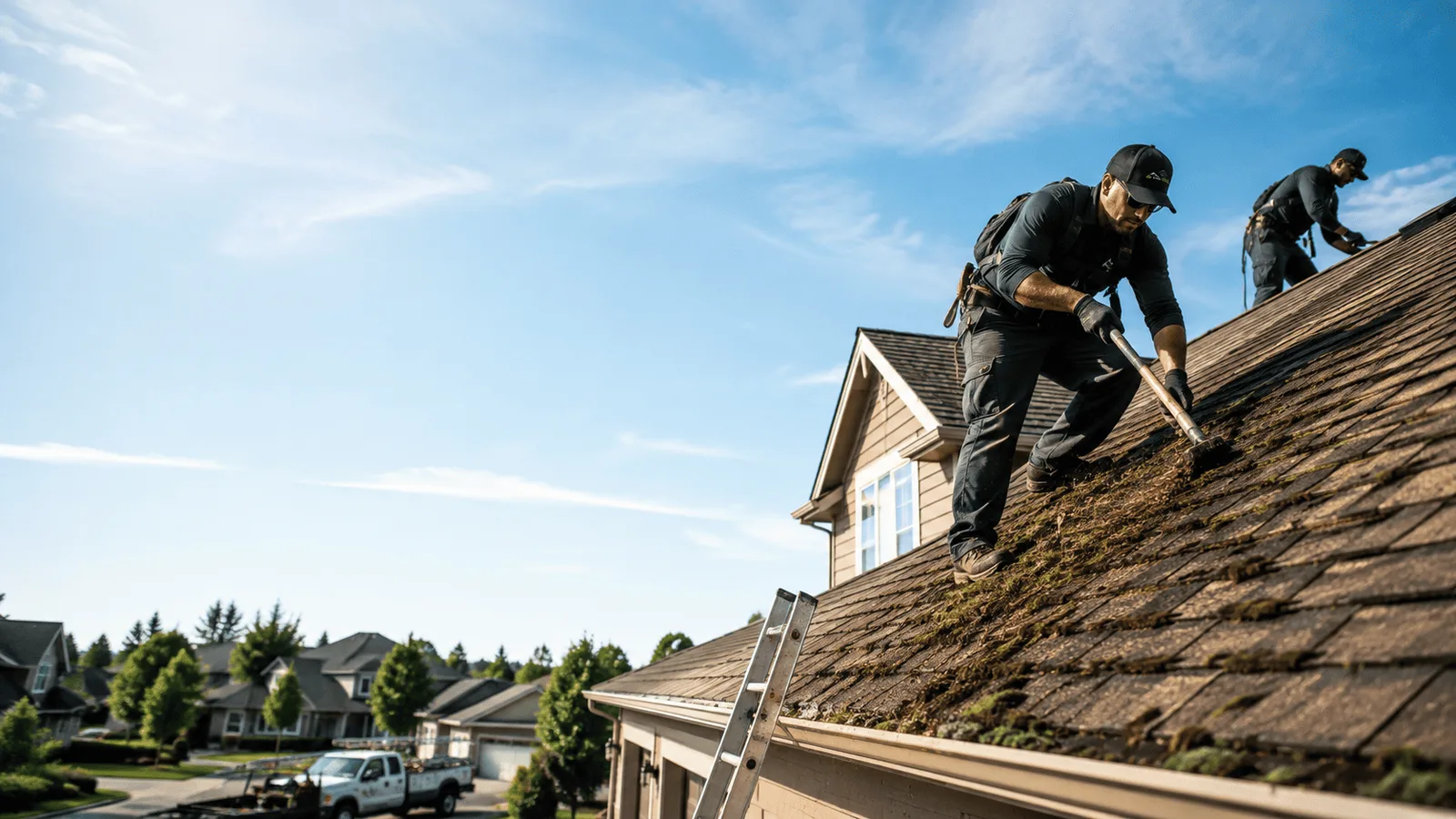 Roof Moss Removal in Maple City, KS near me